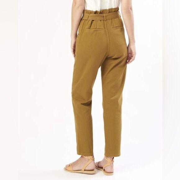 Sea New York Metta Denim Paper Bag Pant 
In olive/army green - Picture 13 of 15